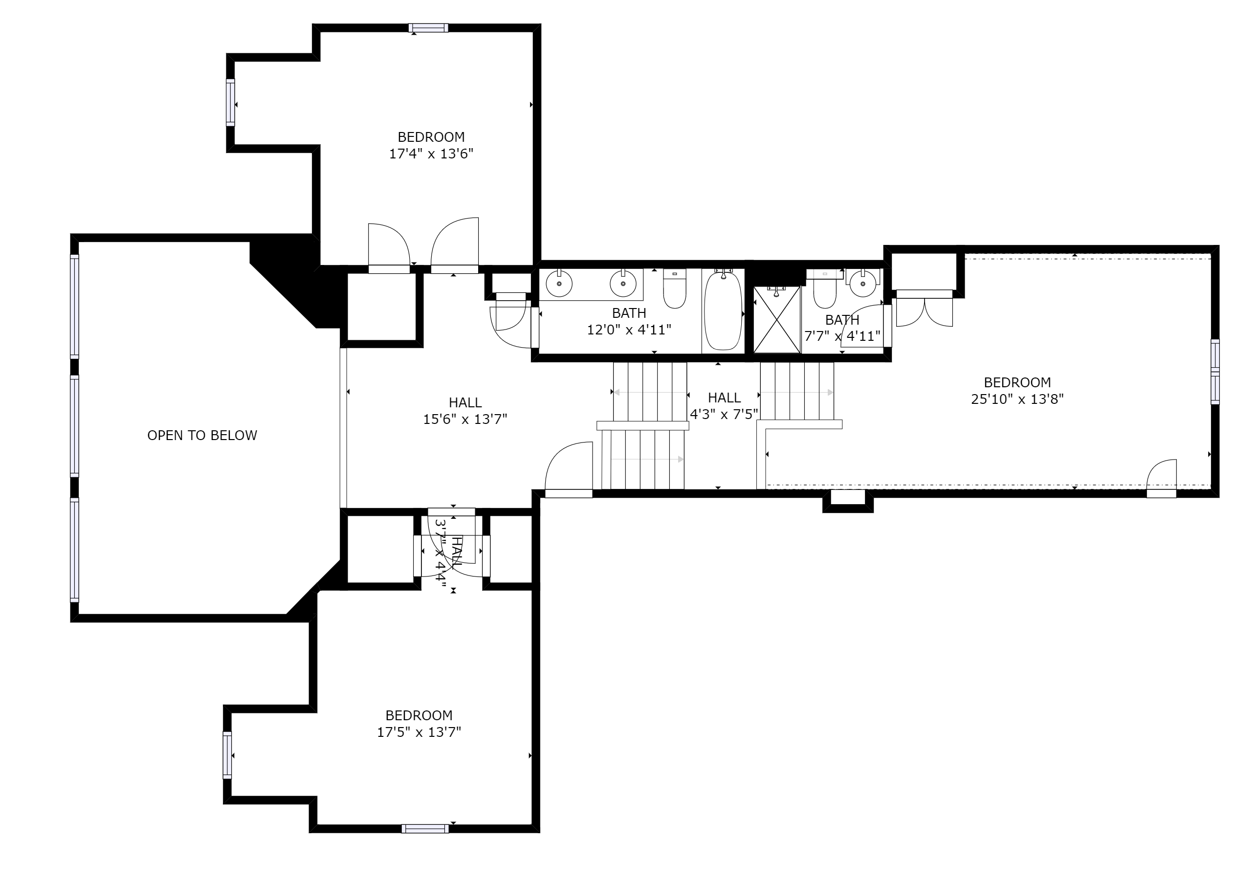 1041 North Shorewood Lane - Floor Plan 3